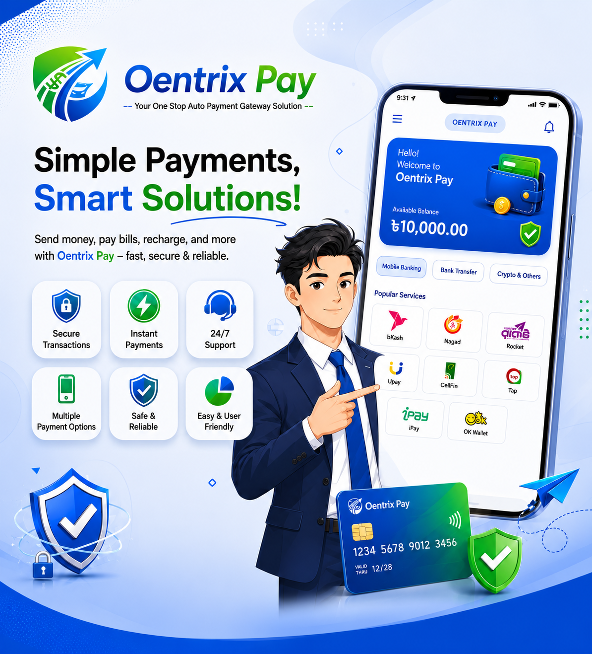 Oentrix Pay Illustration